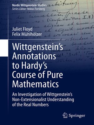 cover image of Wittgenstein's Annotations to Hardy's Course of Pure Mathematics